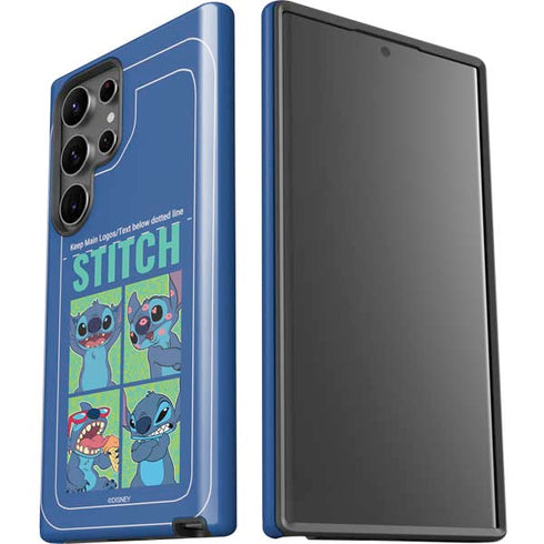 Disney Lilo and Stitch Personalities Moods Galaxy S23 Ultra Pro Case