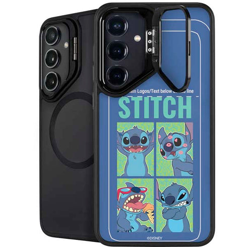 Disney Lilo and Stitch Personalities Moods Galaxy S25 Kickstand Case