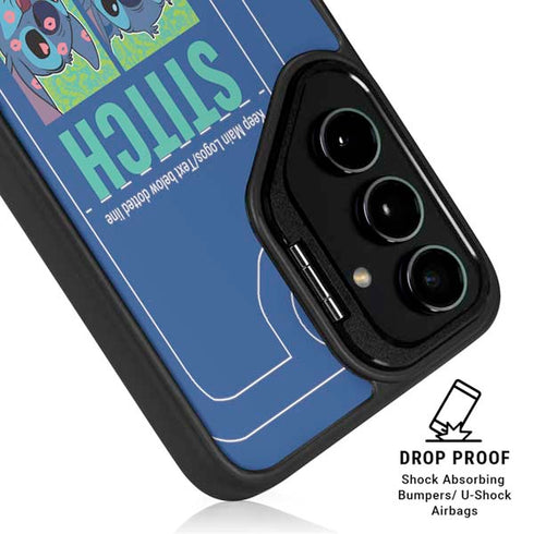 Disney Lilo and Stitch Personalities Moods Galaxy S25 Kickstand Case