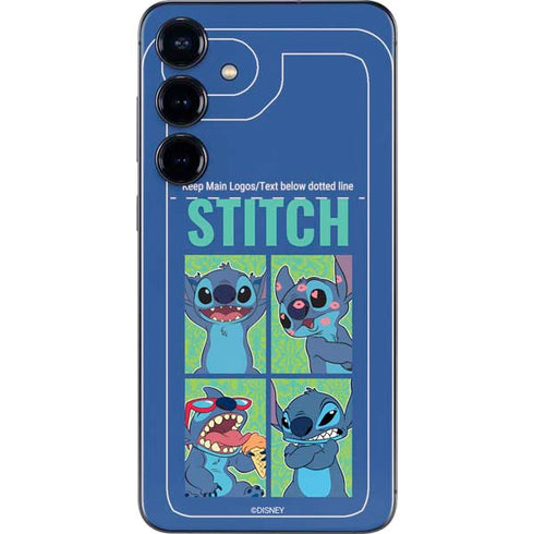 Disney Lilo and Stitch Personalities Moods Galaxy S24 Skin