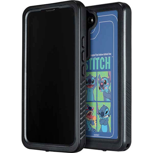 Disney Lilo and Stitch Personalities Moods Galaxy S24 Waterproof Case
