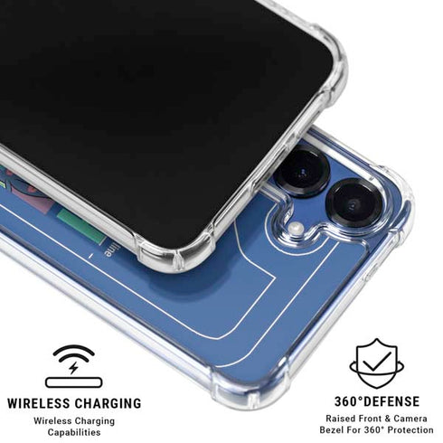 Disney Lilo and Stitch Personalities Moods Galaxy S25 Plus Clear Case