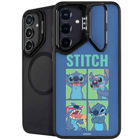 Disney Lilo and Stitch Personalities Moods Galaxy S26 Kickstand Case
