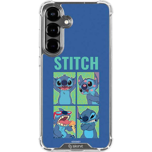 Disney Lilo and Stitch Personalities Moods Galaxy S26 Plus Clear Case
