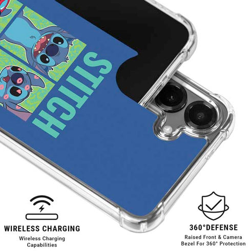Disney Lilo and Stitch Personalities Moods Galaxy S26 Plus Clear Case