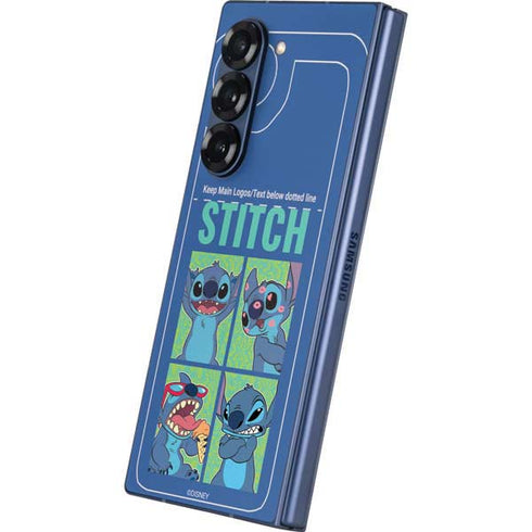 Disney Lilo and Stitch Personalities Moods Galaxy Z Fold6 Skin