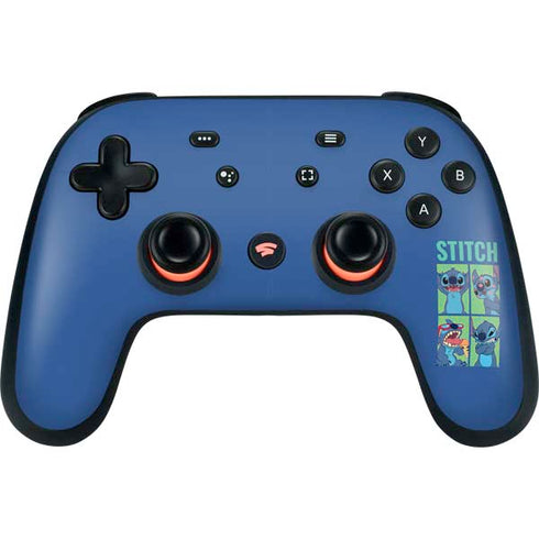 Disney Lilo and Stitch Personalities Moods Google Stadia Controller Skin