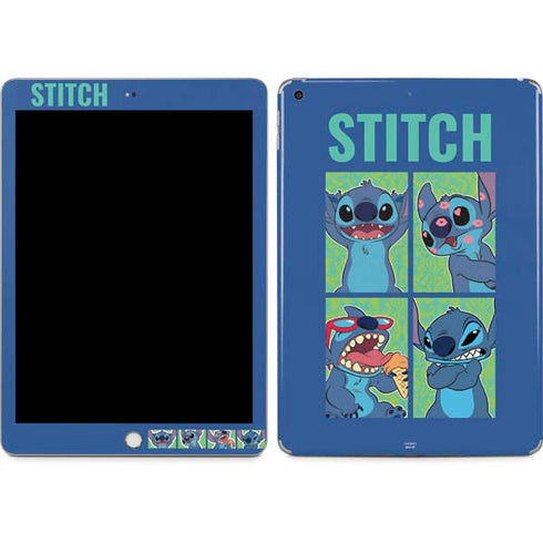Disney Lilo and Stitch Personalities Moods Apple iPad Skin