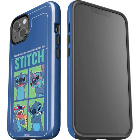 Disney Lilo and Stitch Personalities Moods iPhone 15 Impact Case