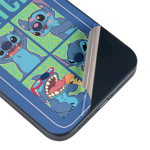 Disney Lilo and Stitch Personalities Moods iPhone 15 Skin