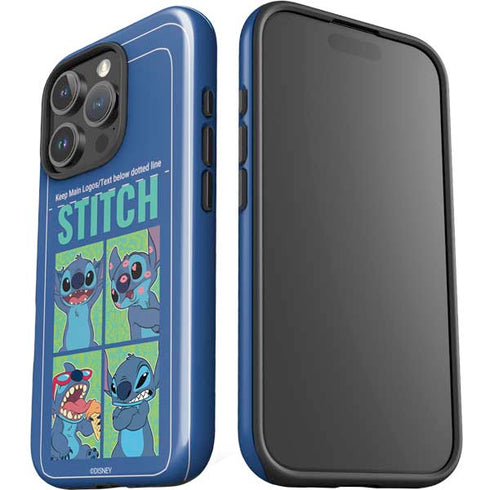 Disney Lilo and Stitch Personalities Moods iPhone 16 Pro Max Impact Case