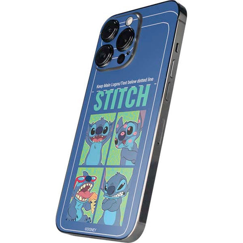 Disney Lilo and Stitch Personalities Moods iPhone 16 Pro Skin