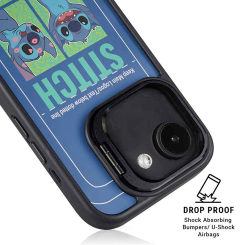 Disney Lilo and Stitch Personalities Moods iPhone 16e Kickstand Case