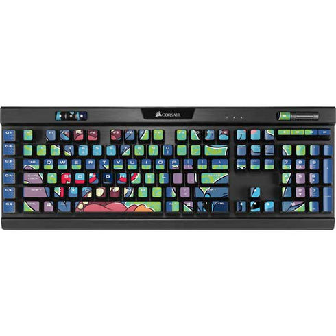 Disney Lilo and Stitch Personalities Moods K95 RGB PLATINUM Mechanical Gaming Keyboard Skin