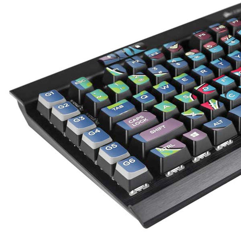 Disney Lilo and Stitch Personalities Moods K95 RGB PLATINUM Mechanical Gaming Keyboard Skin