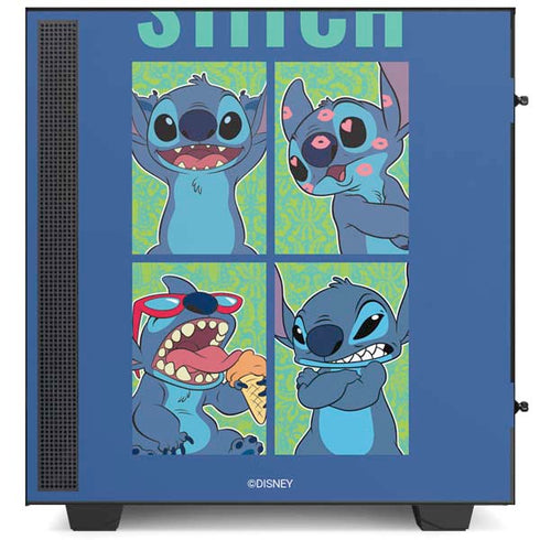 Disney Lilo and Stitch Personalities Moods NZXT H510 Compact ATX Mid-Tower Case Skin