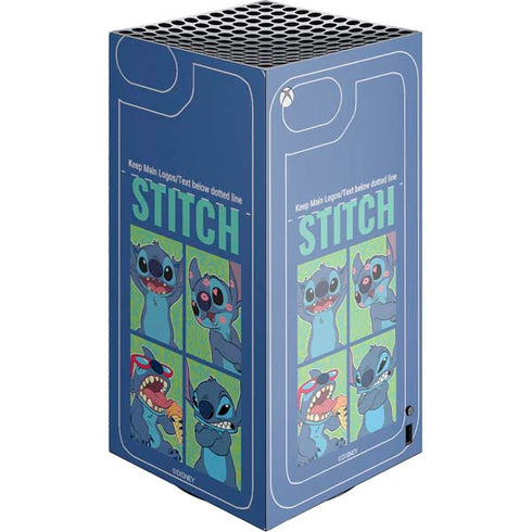 Disney Lilo and Stitch Personalities Moods XBox Series X Digital Edition Console Skin