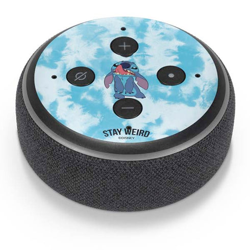 Disney Lilo and Stitch Stay Weird Amazon Echo Dot Skin