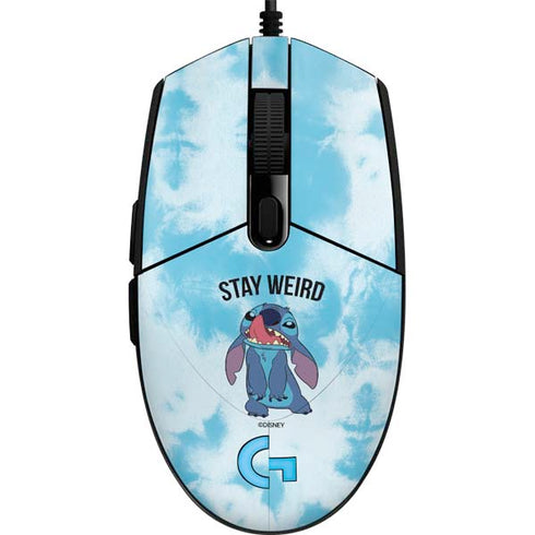 Disney Lilo and Stitch Stay Weird G203 Prodigy RGB Wired Gaming Mouse Skin