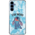 Disney Lilo and Stitch Stay Weird Galaxy A55 5G Clear Case