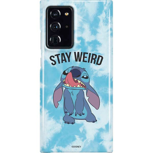 Disney Lilo and Stitch Stay Weird Galaxy Cases