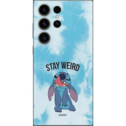 Disney Lilo and Stitch Stay Weird Galaxy Skins