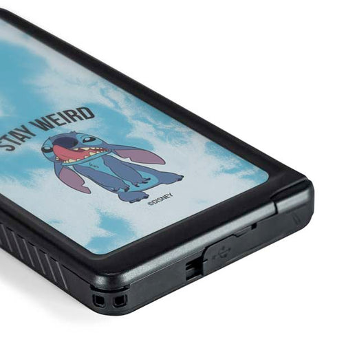 Disney Lilo and Stitch Stay Weird Galaxy S24 Ultra Waterproof Case
