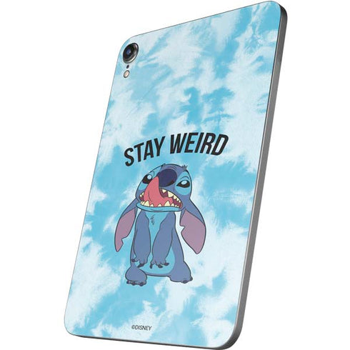 Disney Lilo and Stitch Stay Weird Apple iPad Mini Skin