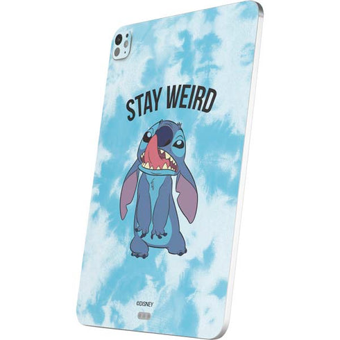 Disney Lilo and Stitch Stay Weird iPad Pro 13in M4 (2024) Skin
