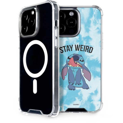 Disney Lilo and Stitch Stay Weird iPhone Cases