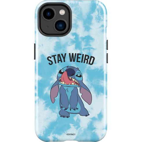 Disney Lilo and Stitch Stay Weird iPhone 15 Impact Case