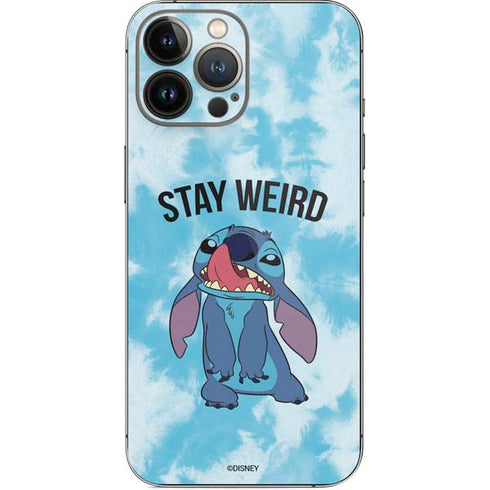 Disney Lilo and Stitch Stay Weird iPhone 15 Pro Max Skin