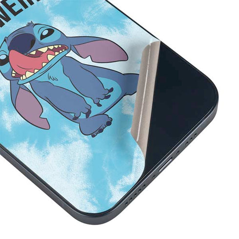 Disney Lilo and Stitch Stay Weird iPhone 15 Skin
