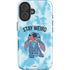 Disney Lilo and Stitch Stay Weird iPhone 16 Plus Magsafe Impact Case