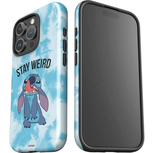 Disney Lilo and Stitch Stay Weird iPhone 16 Pro Impact Case