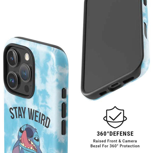 Disney Lilo and Stitch Stay Weird iPhone 16 Pro Magsafe Impact Case