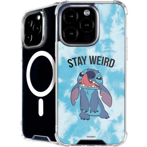Disney Lilo and Stitch Stay Weird iPhone 16 Pro Max MagSafe Case