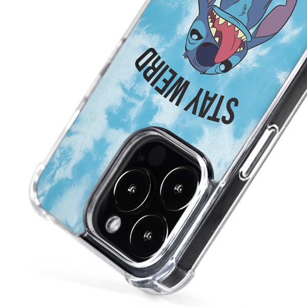 Disney Lilo and Stitch Stay Weird iPhone 16 Pro Max MagSafe Case