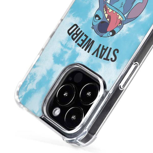 Disney Lilo and Stitch Stay Weird iPhone 16 Pro Max MagSafe Case