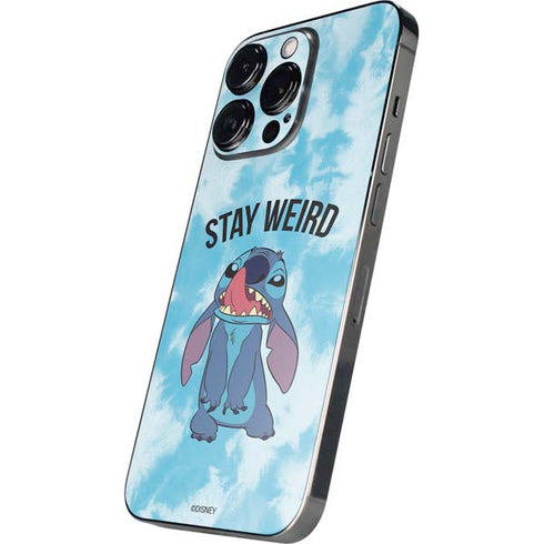 Disney Lilo and Stitch Stay Weird iPhone 16 Pro Skin