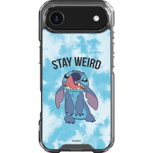 Disney Lilo and Stitch Stay Weird iPhone 17 Air Clear Case