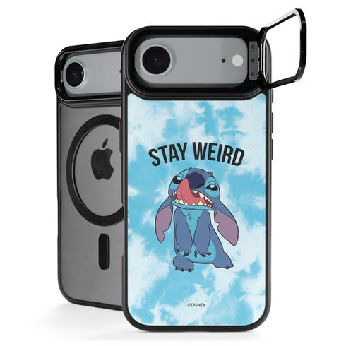 Disney Lilo and Stitch Stay Weird iPhone 17 Air Kickstand Case