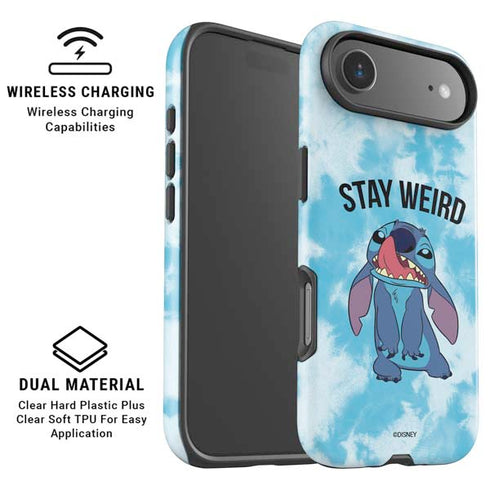 Disney Lilo and Stitch Stay Weird iPhone 17 Air Magsafe Impact Case
