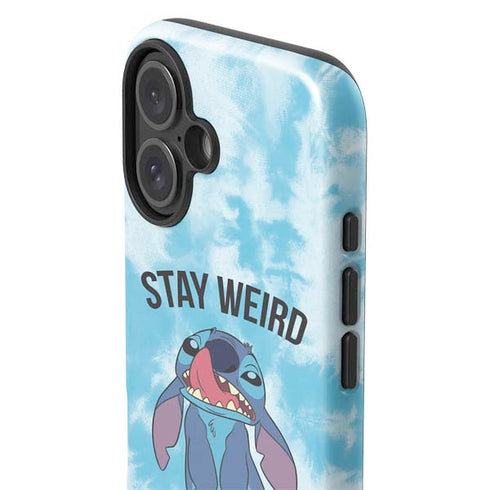 Disney Lilo and Stitch Stay Weird iPhone 17 Impact Case