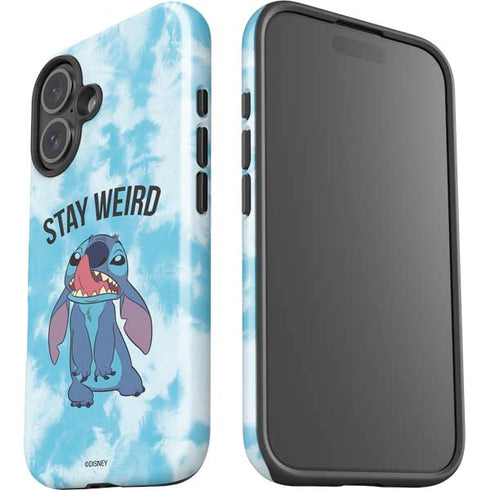 Disney Lilo and Stitch Stay Weird iPhone 17 Impact Case