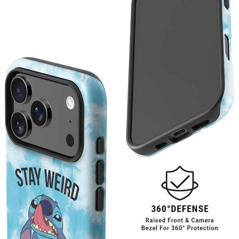 Disney Lilo and Stitch Stay Weird iPhone 17 Pro Magsafe Impact Case