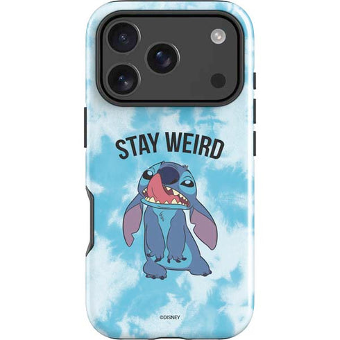 Disney Lilo and Stitch Stay Weird iPhone 17 Pro Max Impact Case