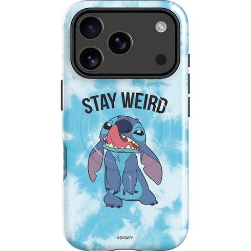 Disney Lilo and Stitch Stay Weird iPhone 17 Pro Max Magsafe Impact Case