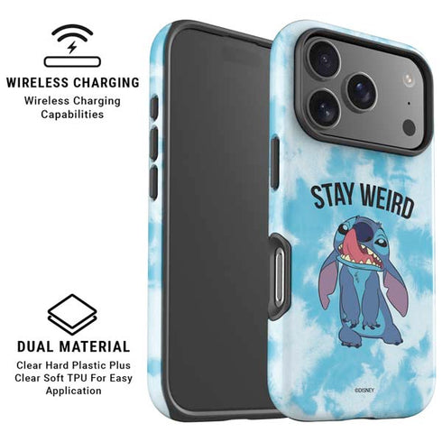 Disney Lilo and Stitch Stay Weird iPhone 17 Pro Max Magsafe Impact Case
