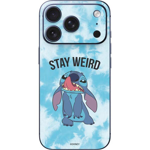 Disney Lilo and Stitch Stay Weird iPhone 17 Pro Skin